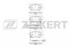 ZEKKERT BS-1179 Колодки торм.диск. зад
