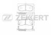 ZEKKERT BS-1355 Колодки торм.диск. перед