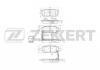ZEKKERT BS-1358 Колодки торм.диск. зад