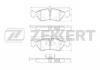ZEKKERT BS-1488 Колодки торм.диск. Deawoo Espero (KLEJ) , Lanos, Nexia 95- / Opel Astra F 91- FR