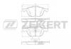 ZEKKERT BS-1599 Колодки торм.диск. Ford C-Max 07-, Focus II 04- / Mazda 3, 5 03-/ Volvo C30 /C70 06-, II (MS) 04- F...