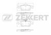 ZEKKERT BS-1600 Колодки торм.диск. зад