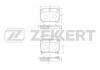 ZEKKERT BS-1637 Колодки торм.диск. зад