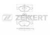 ZEKKERT BS-1652 Колодки торм.диск. перед