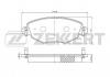 ZEKKERT BS-1673 Колодки торм.диск. перед