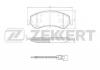 ZEKKERT BS-1680 Колодки торм.диск. перед
