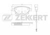 ZEKKERT BS-1682 Колодки торм.диск. зад