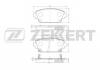 ZEKKERT BS-1735 Колодки торм.диск. перед