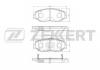 ZEKKERT BS-1744 Колодки торм.диск. перед