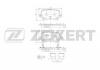 ZEKKERT BS-1749 Колодки торм.диск. зад