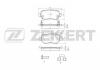 ZEKKERT BS-1761 Колодки торм.диск. зад