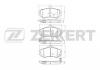 ZEKKERT BS-1797 Колодки торм.диск. Hyundai Elantra (XD) 00- FR