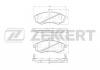 ZEKKERT BS-1798 Колодки торм.диск. Hyundai Elantra (XD) 00-, Matrix I 01- FR