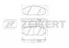 ZEKKERT BS-1804 Колодки торм.диск. Hyundai Santa Fe I (SM) 01-/ SsangYong Actyon 06-, Kyron 05-, Rexton 04- FR