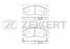 ZEKKERT BS-1808 Колодки торм.диск. Hyundai Terracan (HP) 01- FR
