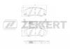 ZEKKERT BS-1812 Колодки торм.диск. Hyundai H-1/Starex 08-/ Carnival III 06- FR