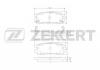 ZEKKERT BS-1853 Колодки торм.диск. зад