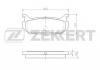 ZEKKERT BS-2037 Колодки торм.диск. зад