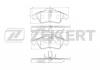 ZEKKERT BS-2123 Колодки торм.диск. перед