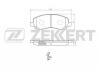 ZEKKERT BS-2198 Колодки торм.диск. перед