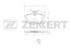 ZEKKERT BS-2226 Колодки торм.диск. зад