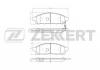 ZEKKERT BS-2237 Колодки торм.диск. перед