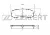 ZEKKERT BS-2240 Колодки торм.диск. Mitsubuishi Pajero IV 06-, Land Cruiser 80, Land Cruiser 90, LC Prado I (J120) 0...