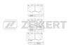 ZEKKERT BS-2241 Колодки торм.диск. перед