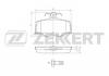 ZEKKERT BS-2272 Колодки торм.диск. зад
