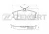 ZEKKERT BS-2313 Колодки торм.диск. перед