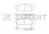 ZEKKERT BS-2316 Колодки торм.диск. перед