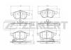 ZEKKERT BS-2371 Колодки торм.диск. перед