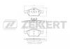 ZEKKERT BS-2514 Колодки торм.диск. перед
