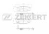 ZEKKERT BS-2592 Колодки торм.диск. зад