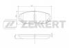 ZEKKERT BS-2620 Колодки торм.диск. перед