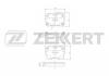 ZEKKERT BS-2702 Колодки торм.диск. зад