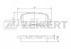 ZEKKERT BS-2705 Колодки торм.диск. зад
