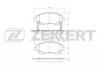 ZEKKERT BS-2711 Колодки торм.диск. перед