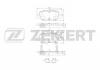 ZEKKERT BS-2720 Колодки торм.диск. зад