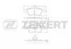 ZEKKERT BS-2759 Колодки торм.диск. зад