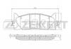 ZEKKERT BS-2804 Колодки торм.диск. Toyota Camry (V40) 06- FR