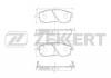 ZEKKERT BS-2806 Колодки торм.диск. перед