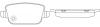 FIT FP1314 FP1314_колодки дисковые задние с антискрип. пл./ Land Rover Freelander 2 3.2/2.2TD 06