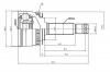 AYWIPARTS AW1510085A ШРУС наружный