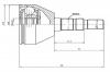 AYWIPARTS AW1510591 Граната  наружная