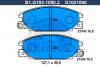 GALFER B1.G102-1090.2 Комплект тормозных колодок, дисковый тормоз