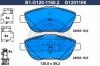 GALFER B1.G120-1160.2 Комплект тормозных колодок, дисковый тормоз