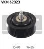 SKF VKM 62023 Паразитный / ведущий ролик, поликлиновой ремень