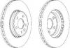 FERODO DDF1663C Тормозной диск
