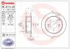 BREMBO 08.A114.20 Торм.диск зад.[262x10] 5 отв. min 2